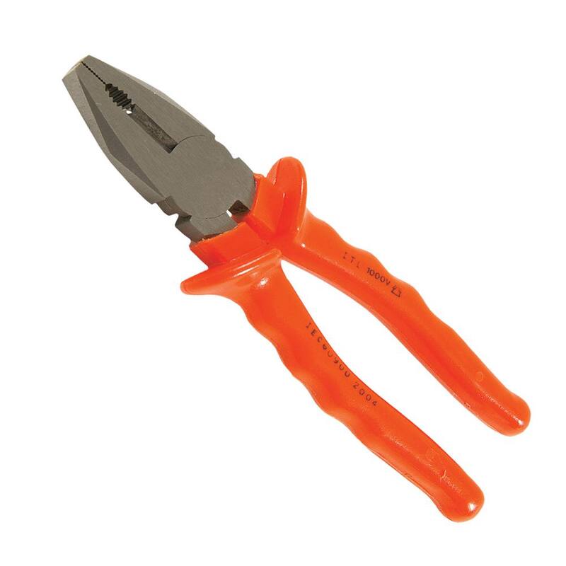 Jameson 10 in. 1,000-Volt Insulated Linesman Pliers - JT-PL-00031