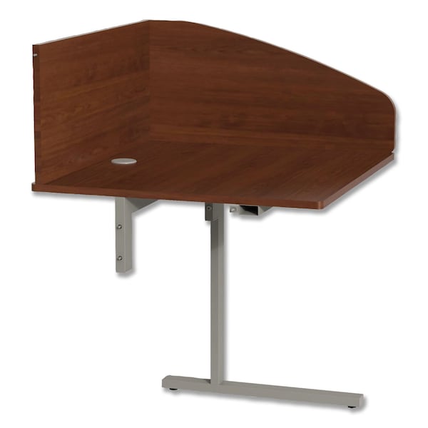 Linea Italia Study Carrels, 23-1/4 in D X 45-1/4 in H, 31.25" W X Laminate, Cherry - SC802CH