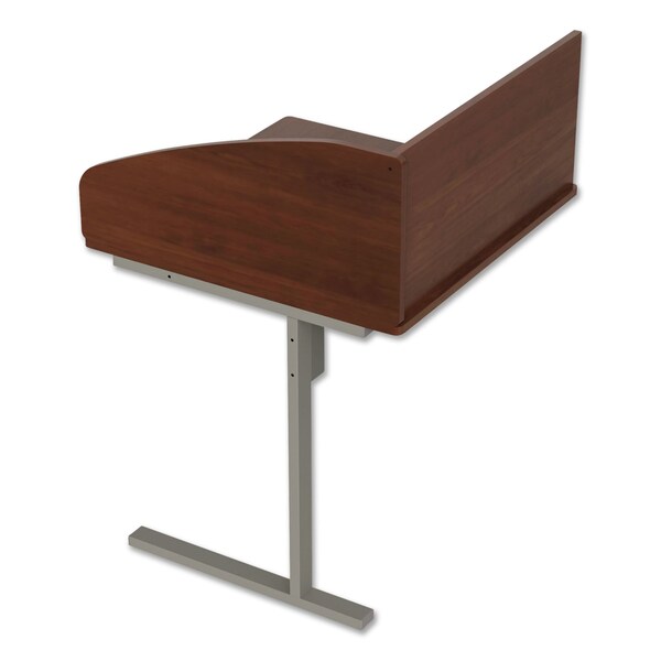 Linea Italia Study Carrels, 23-1/4 in D X 45-1/4 in H, 31.25" W X Laminate, Cherry - SC802CH