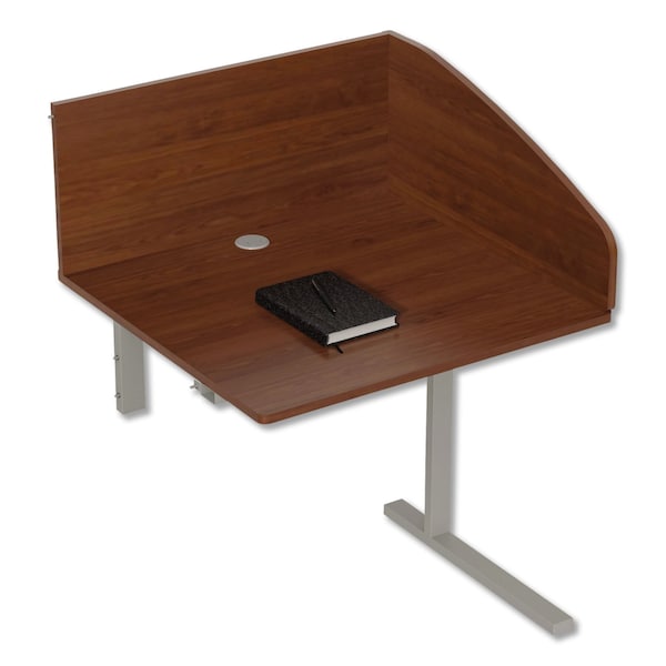 Linea Italia Study Carrels, 23-1/4 in D X 45-1/4 in H, 31.25" W X Laminate, Cherry - SC802CH