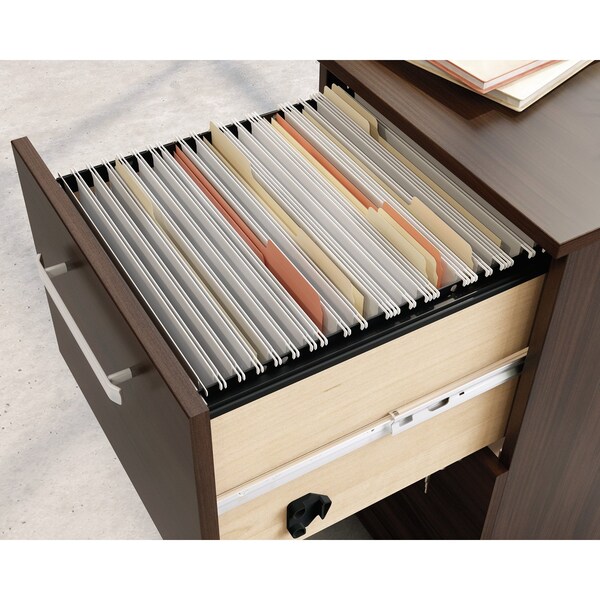 Officeworks By Sauder 23.504 in D X 29.291 in H, 71.102 in W X Engineered wood - 431501
