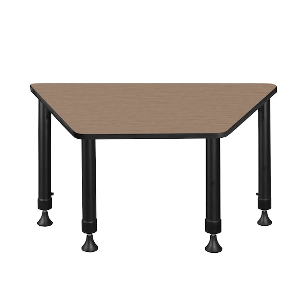 Regency Adjustable Height Kids Learning School Desk, 36 in W X Wood, Metal, Noble Oak - TSD362319NO