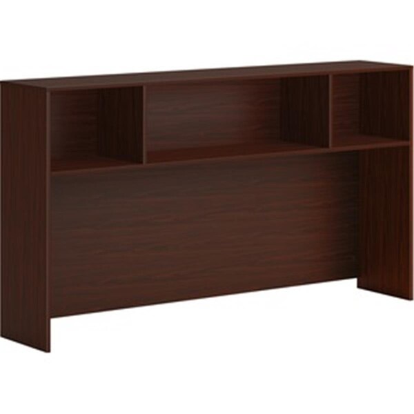 Seatsolutions 72 in. Desk Hutch with No Doors, Mahogany - SE3200506