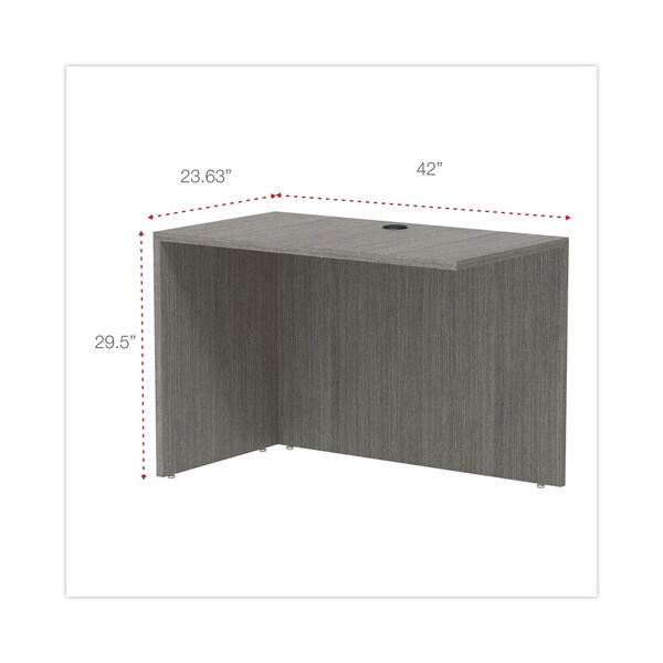 Alera Returns, 23.63" D X 29.5" H, 42" W X Gray - ALEVA354224GY