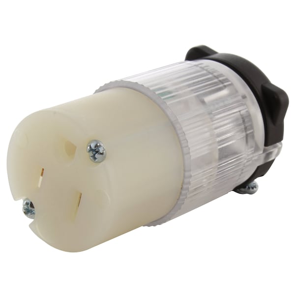 Ac Works NEMA 5-15R 15A 125V Household Outlet with Power Indicator UL, C-UL Approval - AS515RL