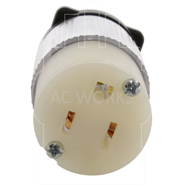 Ac Works NEMA 5-15R 15A 125V Household Outlet with Power Indicator UL, C-UL Approval - AS515RL