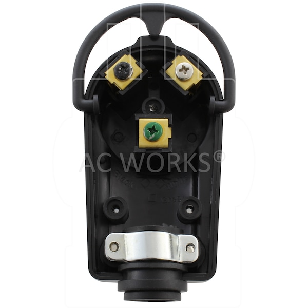 Ac Works 30 Amp RV Travel Trailer NEMA TT-30R DIY Assembly Replacement Female Connector - ASTT30R