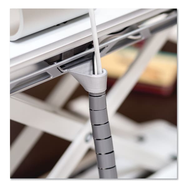 Fellowes Desks, 24.25" D X 22.5" H, 32.75" W X Black - 0007901