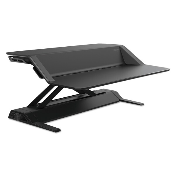 Fellowes Desks, 24.25" D X 22.5" H, 32.75" W X Black - 0007901