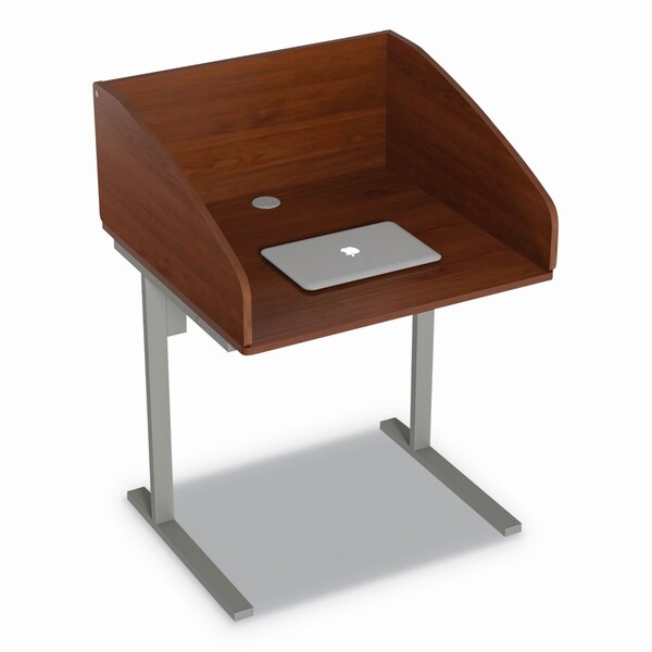 Linea Italia Study Carrels, 23-1/2 in D X 45-1/4 in H, 31.25" W X Laminate, Cherry - SC801CH