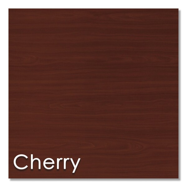 Linea Italia Study Carrels, 23-1/2 in D X 45-1/4 in H, 31.25" W X Laminate, Cherry - SC801CH