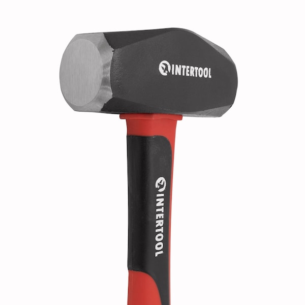 Intertool 3 lbs. Drilling Hammer, 12 in. Fiberglass Handle - HT08-0246