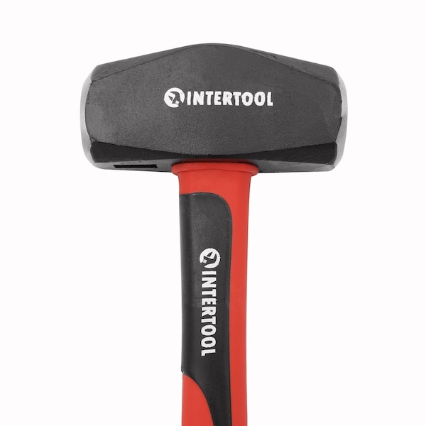 Intertool 3 lbs. Drilling Hammer, 12 in. Fiberglass Handle - HT08-0246