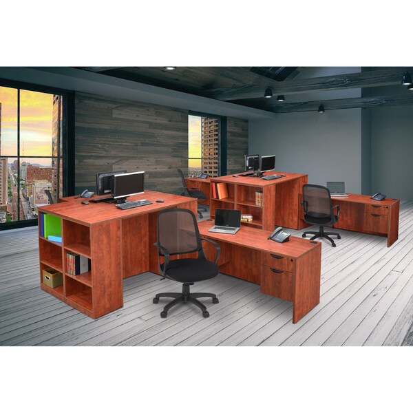 Regency Legacy Desk Shells, 35 D X 29 H, 71 W X Wood, Cherry - LDS7135CH