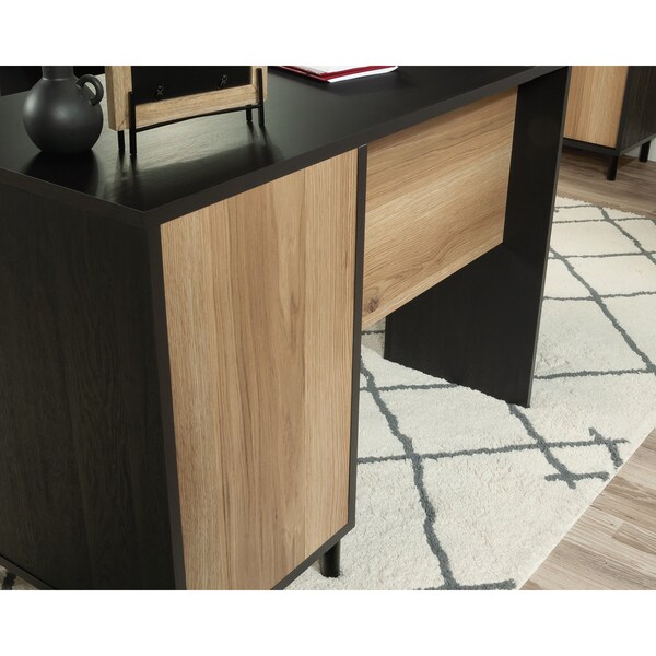 Sauder 58.66 in D X 29.76 in H, 59.06 in W X Engineered wood, Metal - 430751