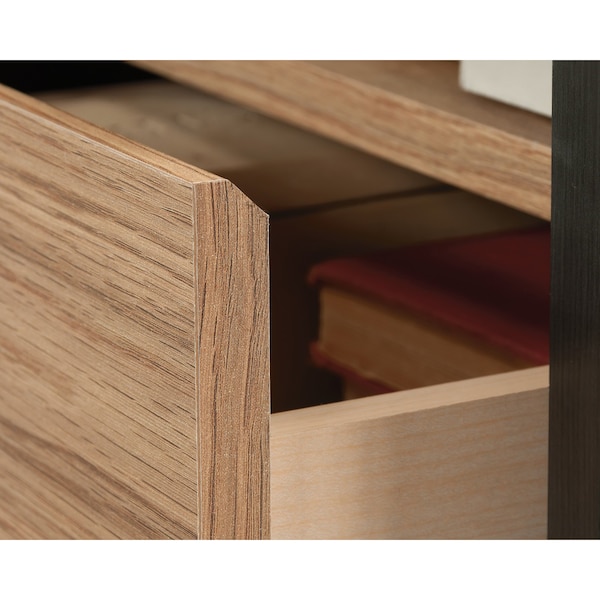 Sauder 58.66 in D X 29.76 in H, 59.06 in W X Engineered wood, Metal - 430751