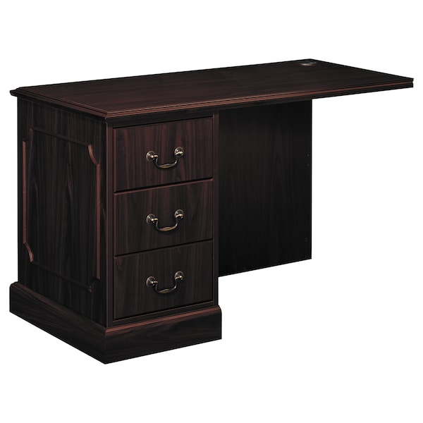 Hon Desk Return L Workstation Left Return, 24 in D X 29-1/2 in H, 48" W X Mahogany - H94216L.NN