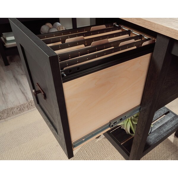 Sauder Desk, 19.45 in D X 29.76 in H, 53.94 in W X Engineered wood - 431265