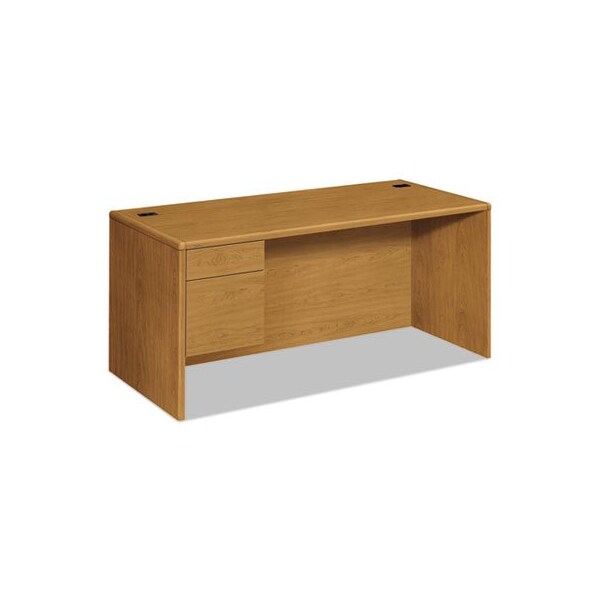 Hon HON, 10700 SERIES inLin 3/4 LEFT PEDESTAL, 66W X 30D X 29.5H, HARVEST - 10784LCC