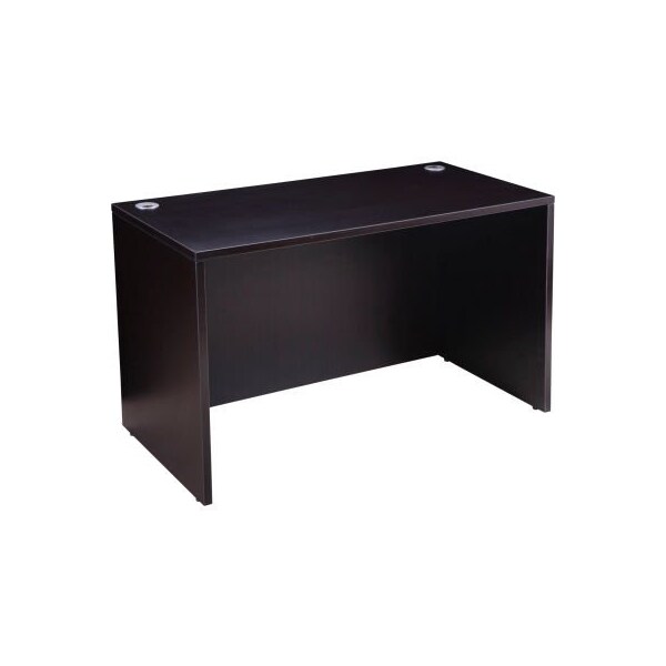 Norstar Office Products - Klang Malaysi Interion Desk Shell, 48inW x 24inD, Mocha - O-695931MC