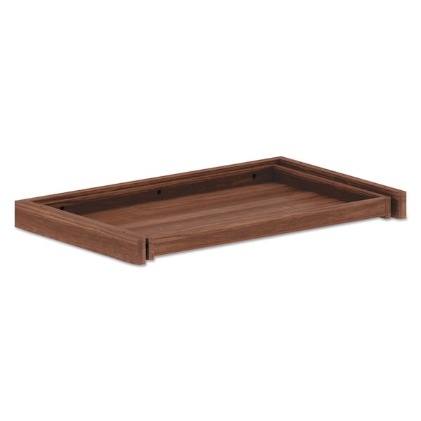 Alera Alera Valencia II Center Drawer, 15 in D X 2" H, 24.5" W X Woodgrain Laminate, Modern Walnut - ALEVA312414WA