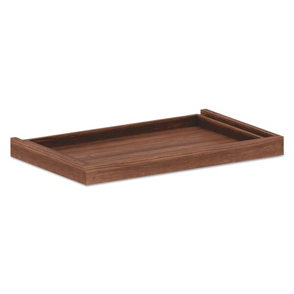 Alera Alera Valencia II Center Drawer, 15 in D X 2" H, 24.5" W X Woodgrain Laminate, Modern Walnut - ALEVA312414WA
