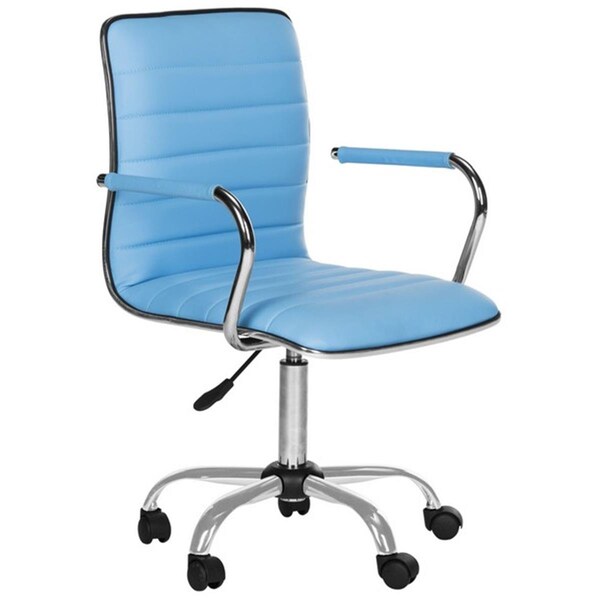Safavieh Jonika Desk Chair, Blue - FOX7520E