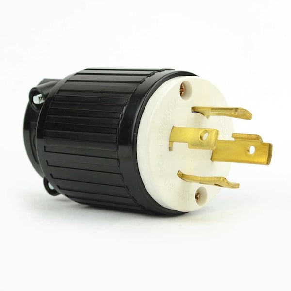 Superior Electric Twist Lock Electrical Plug 4 Wire, 30 Amps, 125/250V, NEMA L14-30P - YGA025