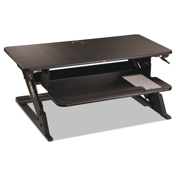 3M Desks, 22.2" D X 20 in H, 35.4" W X Black - SD60B