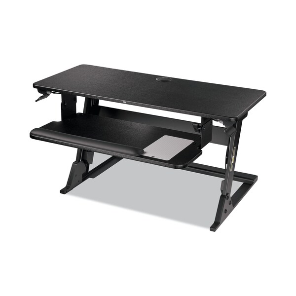 3M Desks, 22.2" D X 20 in H, 35.4" W X Black - SD60B