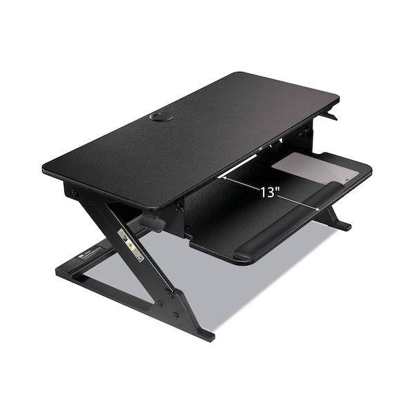 3M Desks, 22.2" D X 20 in H, 35.4" W X Black - SD60B