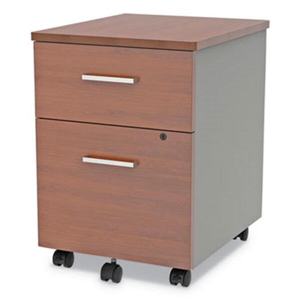 Back2Basics Trento Line Mobile Pedestal File, Cherry - 16.5 x 19.75 x 23.62 in. - BA3191968
