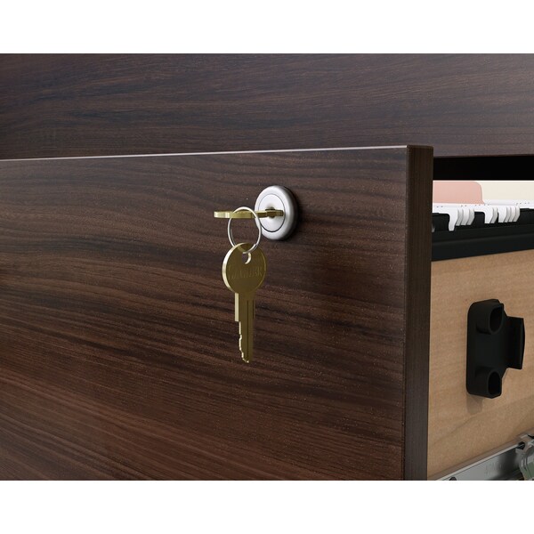 Officeworks By Sauder 22.992 in D X 29.291 in H, 105.984 in W X Engineered wood - 431548