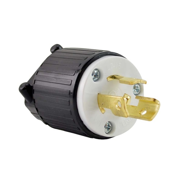 Superior Electric Twist Lock Electrical Plug, 3P 15A 277V - NEMA L7-15P - YGA031