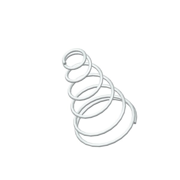 Approved Vendor Taper Spring, Lo= 0.453 , So= 0.172 , W= 0.023 - G609989413