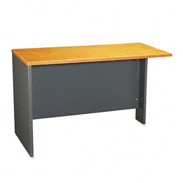 Bush Furniture Outlet Store Bush  Series C Return Bridge- 47-3/4w x 23-3/8d x 29-7/8h-Natural Cherry/Graphite Gray - WC72424