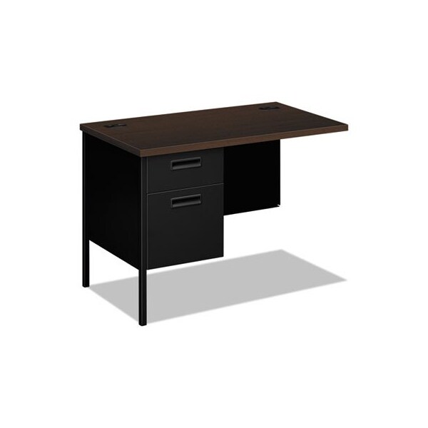 Hon HON, Metro Classic Series Workstation Return, Left, 42w X 24d, Mocha/black - P3236LMOP