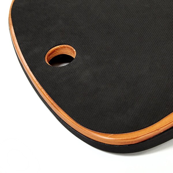 Seville Classics Standing Desk Wobble Board, Black, 20 in, 14 in W X Rubber, MDF, Black - OFF55937B
