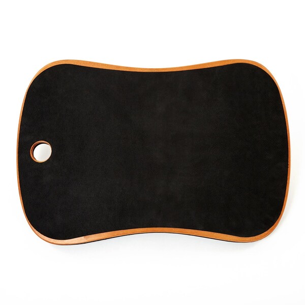 Seville Classics Standing Desk Wobble Board, Black, 20 in, 14 in W X Rubber, MDF, Black - OFF55937B