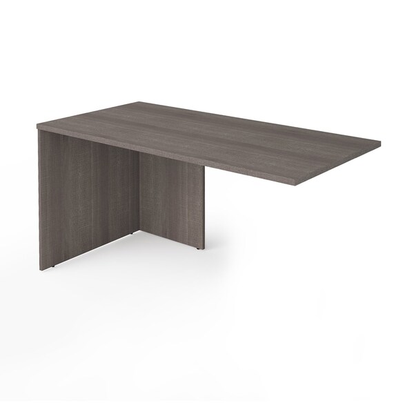 Bestar Return Shell Return Table, I3 Plus, Bark Gray, 29.3" D X 29.6" H, 59.3" W X Melamine, Bark Gray - 160810-1147