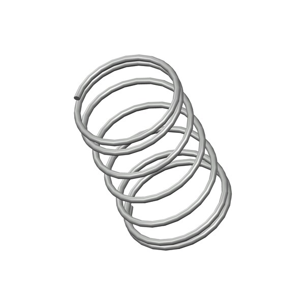 Approved Vendor Compression Spring, O= .312, L= .50, W= .018 R - G709960923