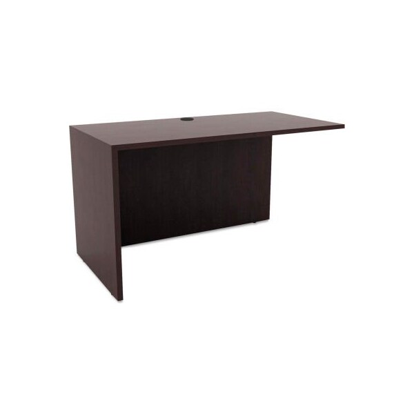 Alera Alera Reversible Return/Bridge Shell - 47-1/4"W x 23-5/8"D - Espresso - Valencia Series - VA354824ES