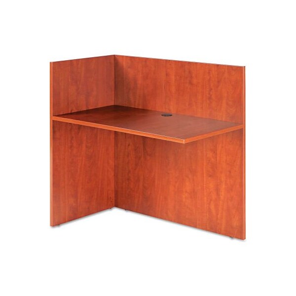 Alera Alera Reversible Reception Return - 44"W x 23-5/8"D x 41-1/2"H - Medium Cherry - Valencia Series - ALEVA324424MC
