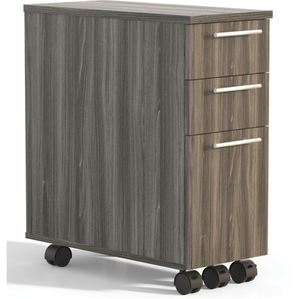 Betterbeds Medina Box-Box-File Skinny Pedestal, Walnut - BE2487769