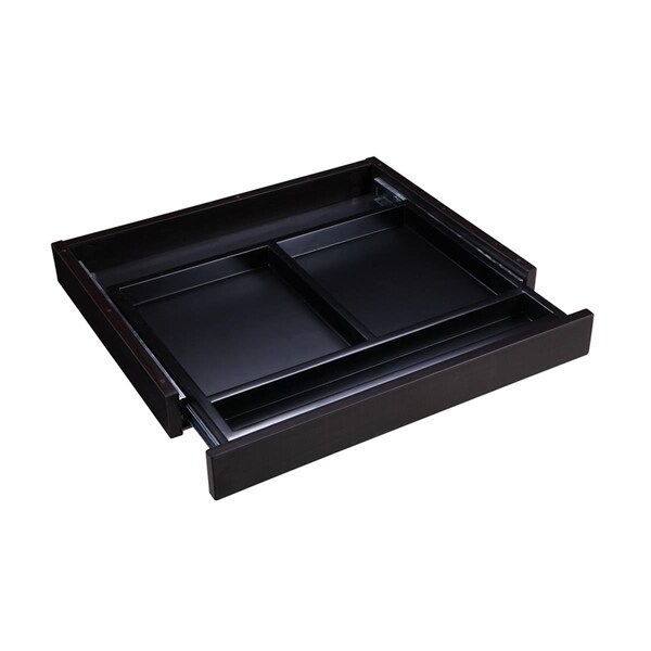 Norstar 24 x 18 x 3 in. Centre Drawer, Mocha - N185-MOC