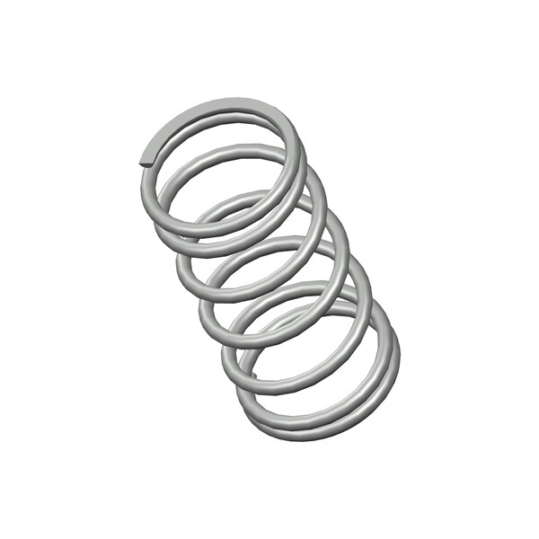 Approved Vendor Compression Spring, O=1.343, L= 2.69, W= .120 R - G709963504