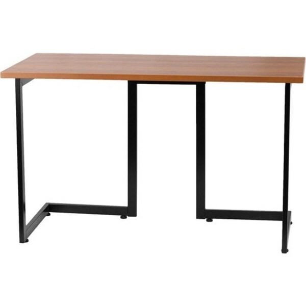 Flash Furniture Computer Desk Computer Desk, Cherry w/Black Frame, 23-5/8" D X 29-1/4" H, 47-1/4" W X Laminate - NAN-JN-2811-GG