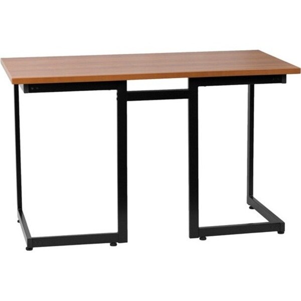 Flash Furniture Computer Desk Computer Desk, Cherry w/Black Frame, 23-5/8" D X 29-1/4" H, 47-1/4" W X Laminate - NAN-JN-2811-GG