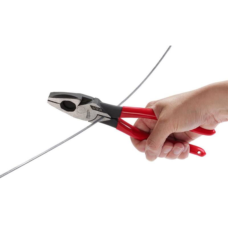 Milwaukee Linesman Plier with 8 in. Long Nose Plier and 8 in. Diagonal Plier - MT500-MT508-MT505