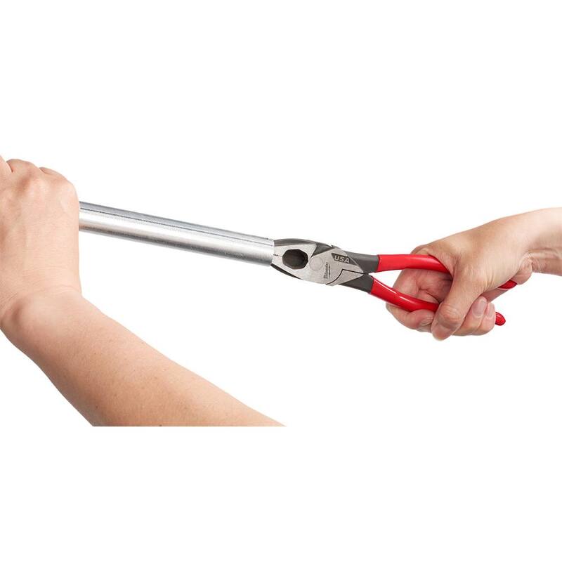 Milwaukee Linesman Plier with 8 in. Long Nose Plier and 8 in. Diagonal Plier - MT500-MT508-MT505